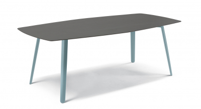 Стол ламинированный Scab Design Squid алюминий, металл, компакт-ламинат HPL голубой, антрацит Фото 3