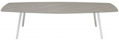 Стол ламинированный Scab Design Squid алюминий, металл, компакт-ламинат HPL белый, камень Фото 1