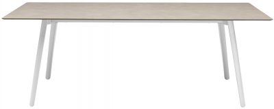 Стол ламинированный раздвижной Scab Design Squid Extendable алюминий, металл, компакт-ламинат HPL белый, тортора шпатель Фото 4