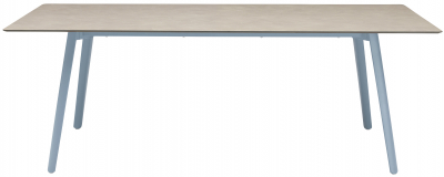 Стол ламинированный раздвижной Scab Design Squid Extendable алюминий, металл, компакт-ламинат HPL голубой, тортора шпатель Фото 4