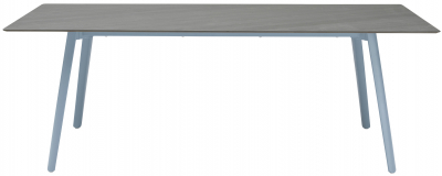 Стол ламинированный раздвижной Scab Design Squid Extendable алюминий, металл, компакт-ламинат HPL голубой, сланец Фото 4