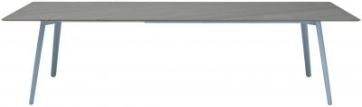 Стол ламинированный раздвижной Scab Design Squid Extendable алюминий, металл, компакт-ламинат HPL голубой, сланец Фото 1