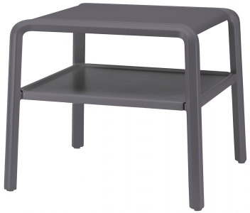 Столик пластиковый для шезлонга Scab Design Vela Side Table технополимер, стекловолокно антрацит Фото 1