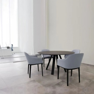 Стол ламинированный PEDRALI Arki-Table Compact сталь, алюминий, компакт-ламинат HPL черный Фото 5