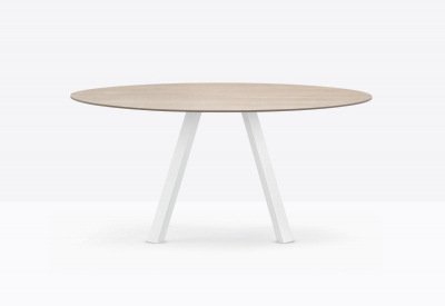 Стол ламинированный PEDRALI Arki-Table Compact сталь, алюминий, компакт-ламинат HPL белый, 4519 Фото 4