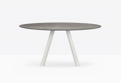 Стол ламинированный PEDRALI Arki-Table Compact сталь, алюминий, компакт-ламинат HPL бежевый, 4511 Фото 4