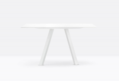 Стол ламинированный PEDRALI Arki-Table сталь, алюминий, компакт-ламинат HPL белый Фото 4