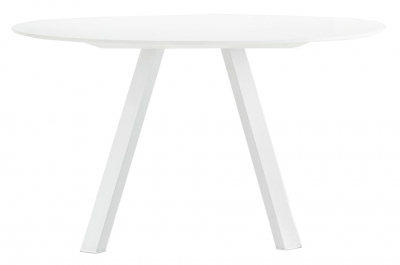 Стол круглый PEDRALI Arki-Table Outdoor сталь, алюминий, компакт-ламинат HPL белый Фото 1