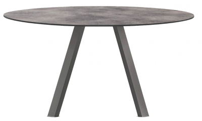 Стол ламинированный PEDRALI Arki-Table Outdoor сталь, алюминий, компакт-ламинат HPL антрацит, 2810 Фото 1