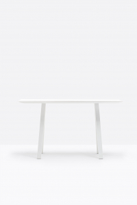 Стол барный ламинированный PEDRALI Arki-Table Compact сталь, алюминий, компакт-ламинат HPL белый Фото 5