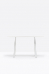 Стол барный ламинированный PEDRALI Arki-Table Compact сталь, алюминий, компакт-ламинат HPL белый Фото 5