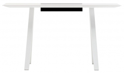 Стол барный с каналом для протяжки проводов PEDRALI Arki-Table CC Compact сталь, алюминий, компакт-ламинат HPL белый Фото 1