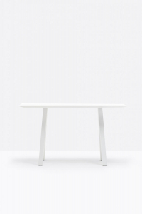 Стол барный ламинированный PEDRALI Arki-Table Outdoor сталь, алюминий, компакт-ламинат HPL белый Фото 5