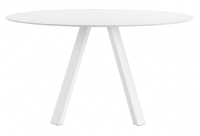 Стол обеденный PEDRALI Arki-Table сталь, компакт-ламинат HPL белый Фото 1