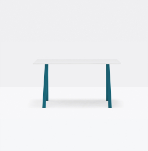 Стол ламинированный PEDRALI Arki-Desk Compact сталь, компакт-ламинат HPL синий, белый Фото 5