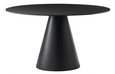 Стол ламинированный PEDRALI Ikon Table полиэтилен, компакт-ламинат HPL черный Фото 1