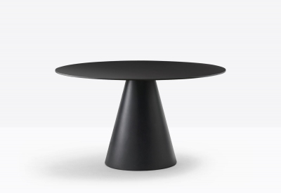 Стол ламинированный PEDRALI Ikon Table полиэтилен, компакт-ламинат HPL черный Фото 4