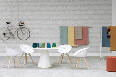 Стол ламинированный PEDRALI Ikon Table полиэтилен, компакт-ламинат HPL черный Фото 8