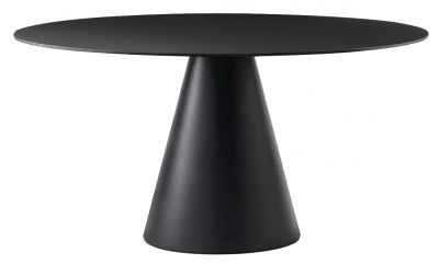 Стол ламинированный PEDRALI Ikon Table полиэтилен, компакт-ламинат HPL черный Фото 1
