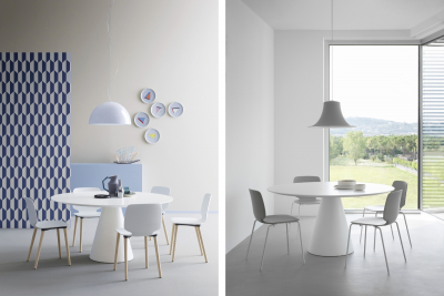 Стол ламинированный PEDRALI Ikon Table полиэтилен, компакт-ламинат HPL черный Фото 6