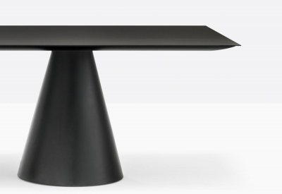 Стол ламинированный PEDRALI Ikon Table полиэтилен, компакт-ламинат HPL черный Фото 4