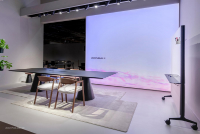 Стол ламинированный PEDRALI Ikon Table полиэтилен, компакт-ламинат HPL черный Фото 6