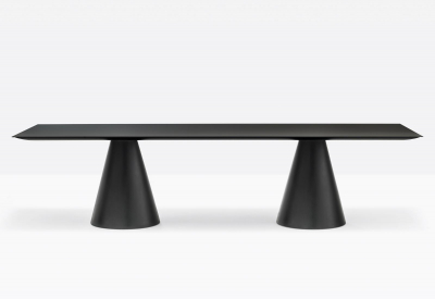 Стол ламинированный PEDRALI Ikon Table полиэтилен, компакт-ламинат HPL черный Фото 4