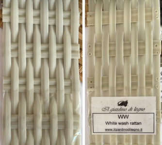 Набор плетеных корзин Giardino Di Legno Oxy алюминий, искусственный ротанг белый Фото 3