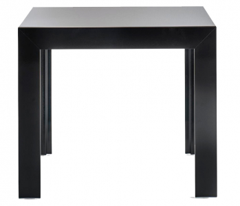 Стол стеклянный PEDRALI Matrix алюминий, стекло черный Фото 1
