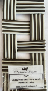 Столик плетеный журнальный со стеклом Giardino Di Legno Argali  искусственный ротанг, алюминий, закаленное стекло капучино, белый Фото 3