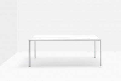 Стол ламинированный PEDRALI Matrix Desk алюминий, ЛДСП белый Фото 5