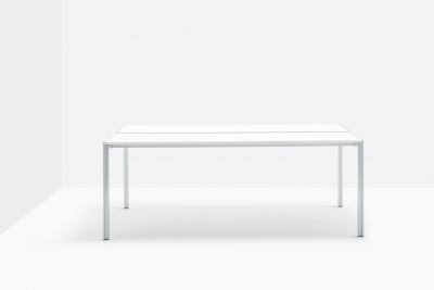 Стол ламинированный PEDRALI Matrix Desk алюминий, ЛДСП белый Фото 5