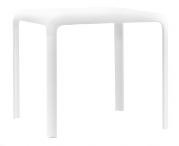 Стол пластиковый PEDRALI Snow алюминий, полипропилен белый Фото 1