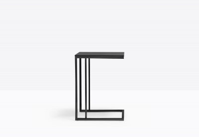 Столик журнальный PEDRALI Side table сталь, компакт-ламинат HPL черный Фото 5