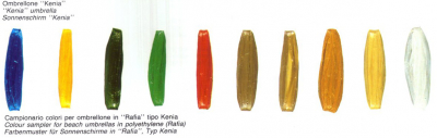 Зонт пляжный профессиональный Ø1.8 м Magnani Kenia алюминий, Tempotest Para, рафия белый Фото 2