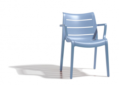 Кресло пластиковое SCAB GIARDINO Sunset технополимер, стекловолокно голубой Фото 3