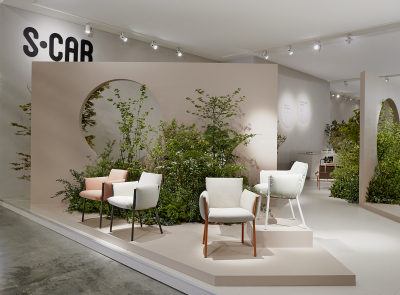 Кресло металлическое c подушками Scab Design Brezza сталь, полипропилен мокко, слоновая кость Фото 11