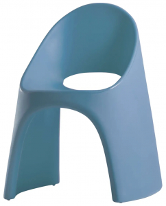 Кресло пластиковое SLIDE Amelie Standard полиэтилен пудрово-синий Фото 1