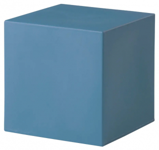 Пуф пластиковый SLIDE Cubo 40 Standard полиэтилен пудрово-синий Фото 1