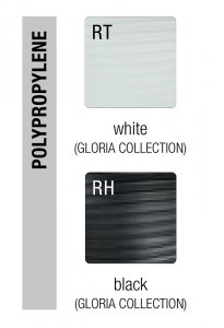 Стул пластиковый SLIDE Gloria Standard сталь, полипропилен белый Фото 3