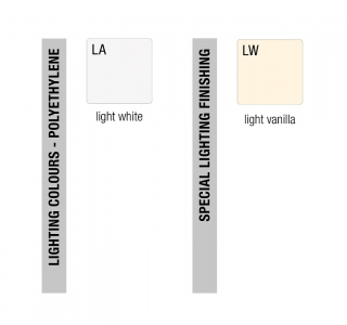 Светильник пластиковый настольный SLIDE Cordialina Lighting LED латунь, полиэтилен белый Фото 3