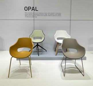 Кресло пластиковое PAPATYA Opal Wox Pro Beech бук, стеклопластик натуральный, белый Фото 5