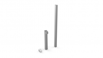 Зонт профессиональный двухкупольный 2.3х4.6 м Umbrosa Duo Paraflex алюминий, ткань solidum Фото 12