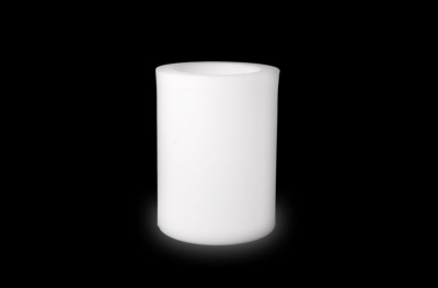 Кашпо пластиковое светящееся SLIDE I-Pot Lighting полиэтилен белый Фото 4