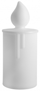 Светильник пластиковый настольный SLIDE Fiamma Lighting полиэтилен белый Фото 1