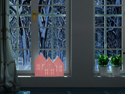 Светильник пластиковый настольный SLIDE Kolme Cold Lighting LED полиэтилен красный Фото 4