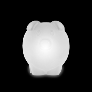 Светильник пластиковый настольный Свинка SLIDE Peggy Lighting полиэтилен Фото 6