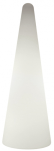 Светильник пластиковый уличный Конус SLIDE Cono Lighting OUT полиэтилен белый Фото 1