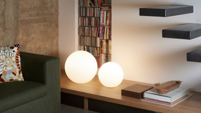 Светильник пластиковый Шар 70 SLIDE Globo Lighting IN полиэтилен белый Фото 4