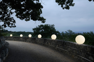 Светильник пластиковый Шар 40 SLIDE Globo Lighting LED полиэтилен белый Фото 15